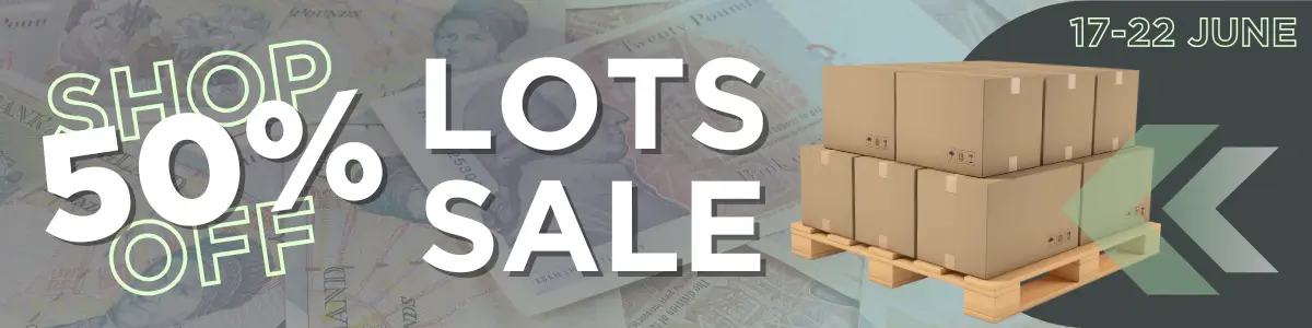 50% OFF LOTS JUNE SALE
