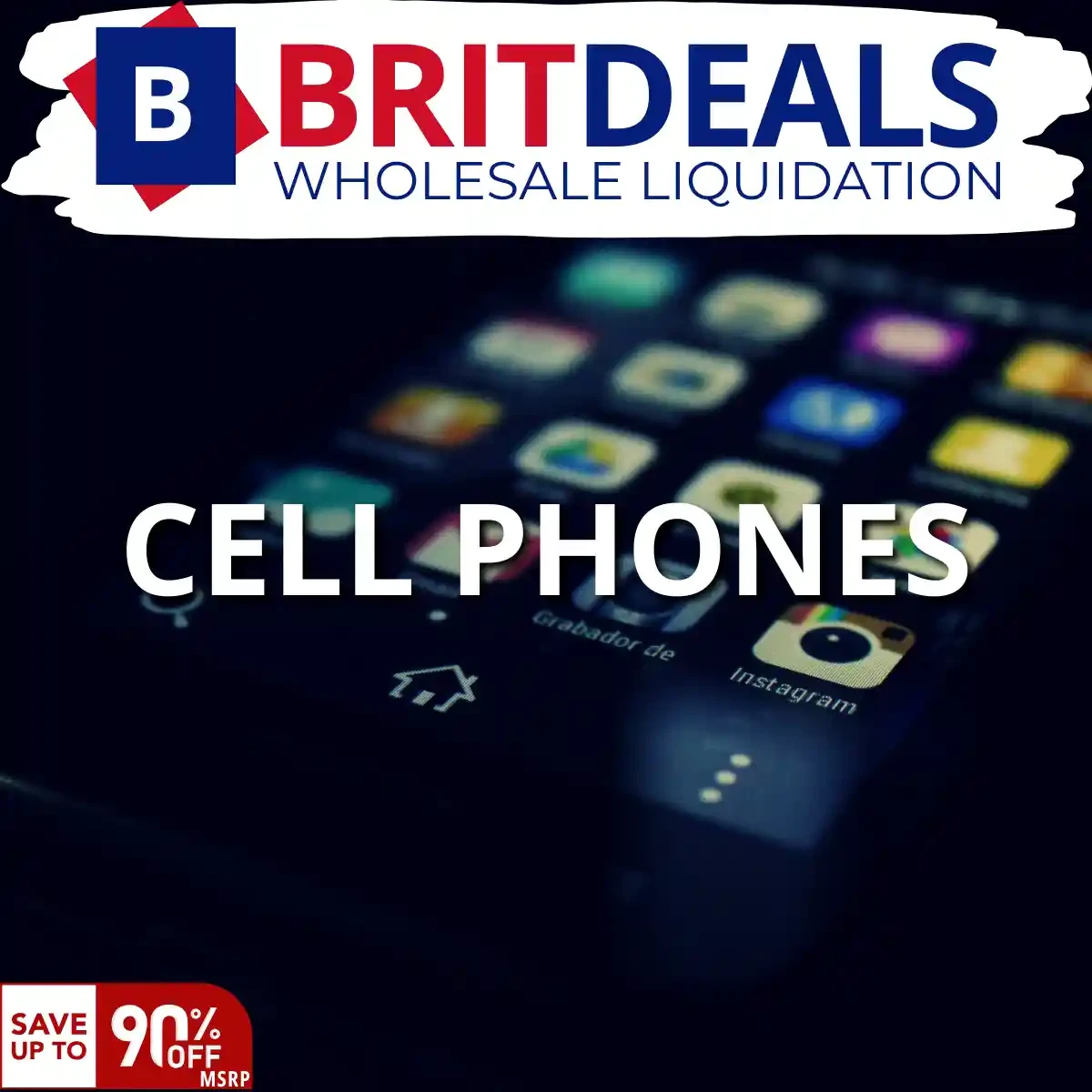 Cell phone liquidation wholesale store